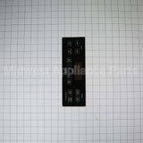 WB07X24620 GE Range Control Panel - Black