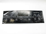 WB07X26647 GE Faceplate Graphics (Bk)
