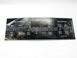 WB07X26647 GE Faceplate Graphics (Bk)