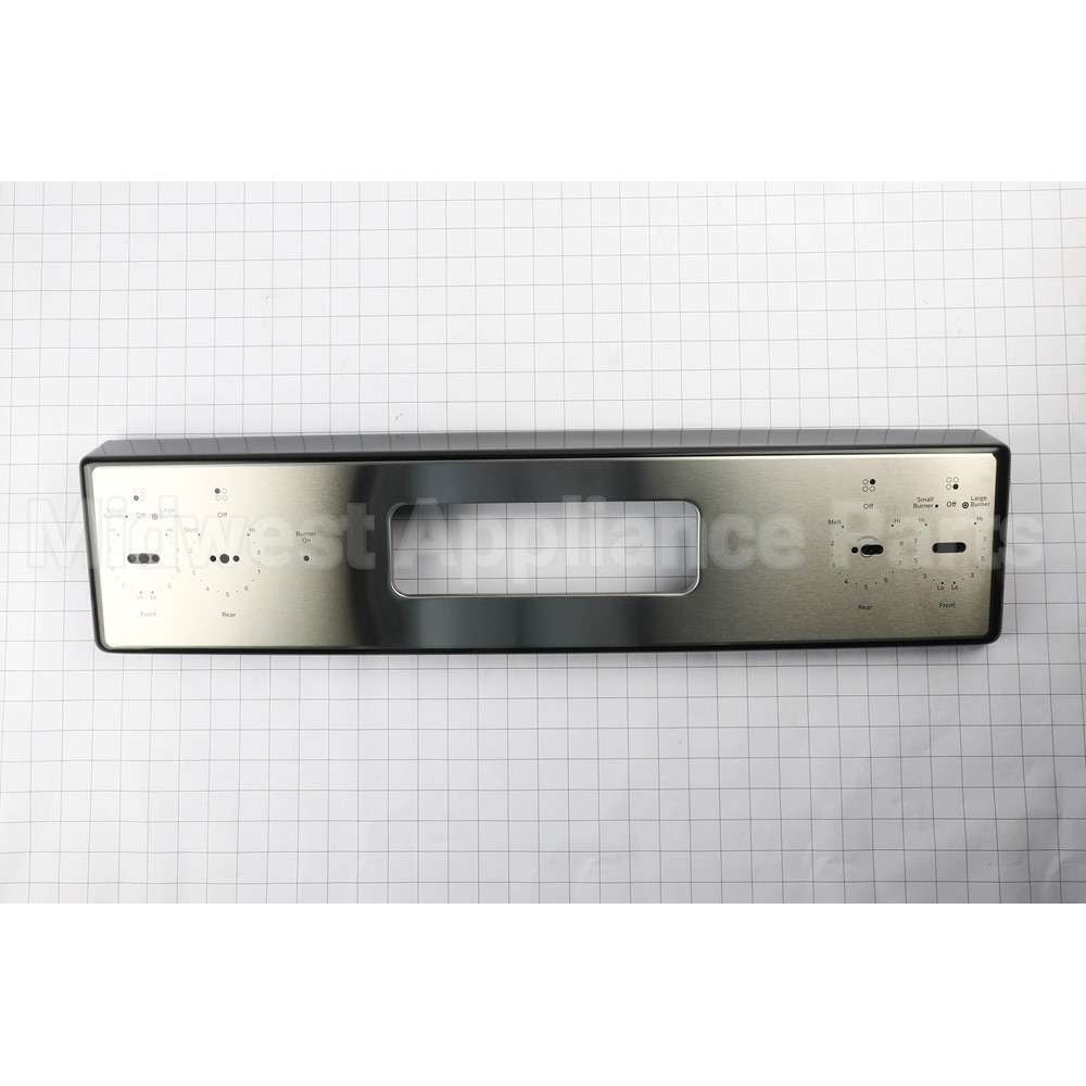 WB07X31195 GE Control Panel Trim Asm Ss