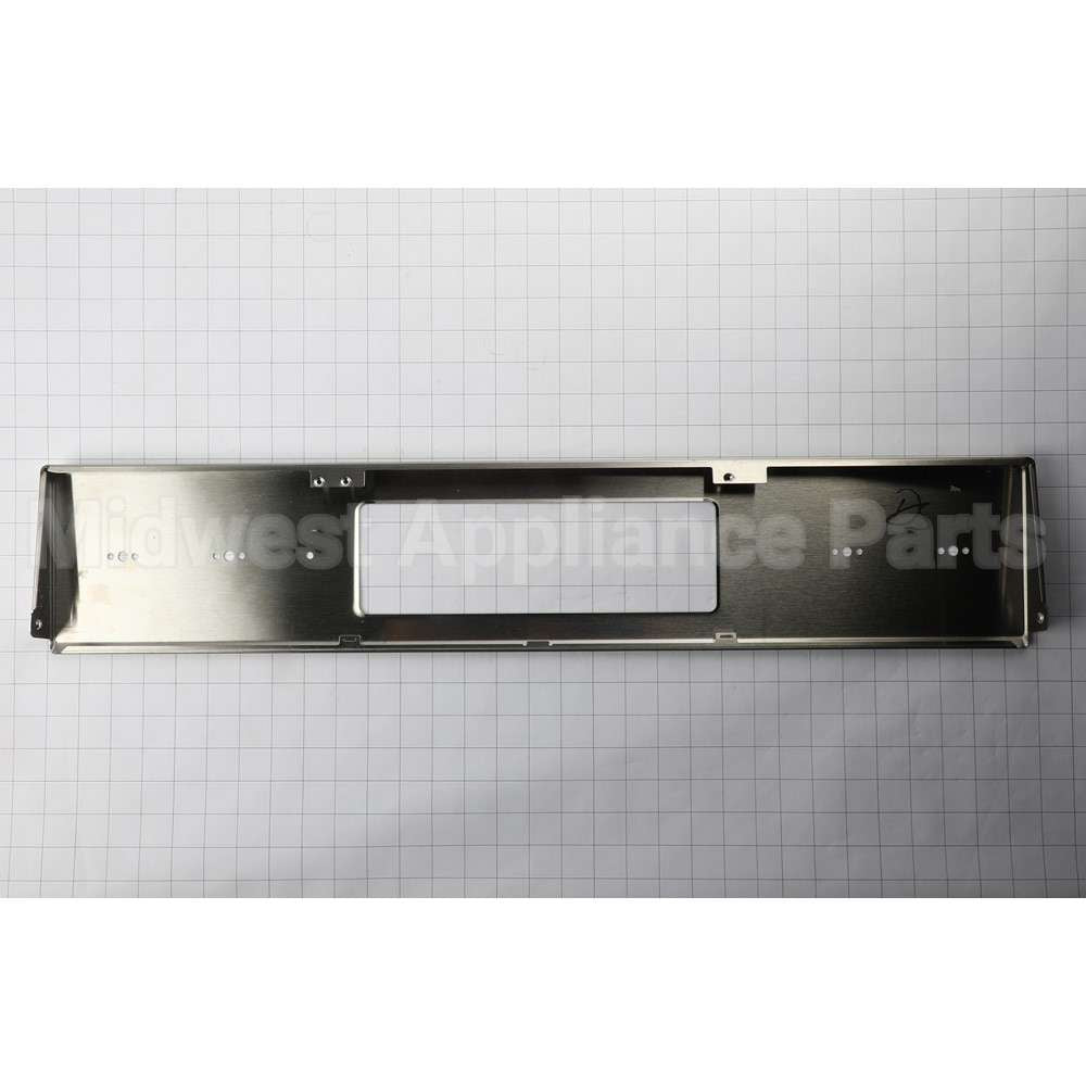WB07X33621 GE Stainless Control Panel Overlay