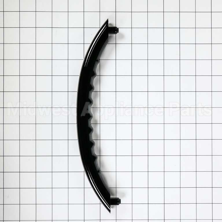 WB15X10223 GE Microwave Door Handle Assembly-Blk