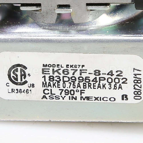 WB20K10036 GE Range Thermostat.