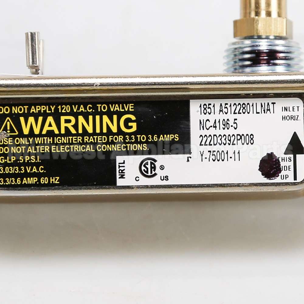 WB21X26605 GE Valve Control Asm Nor. S