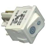 WB24T10167 GE Switch Rocker Elem (Wh)