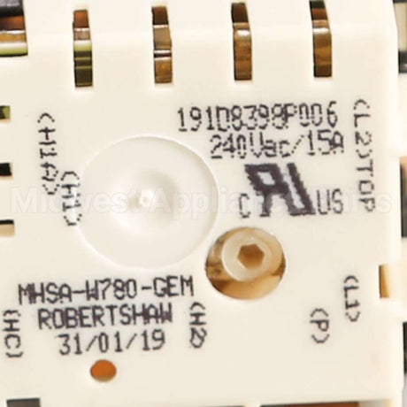 WB24X26408 GE Switch Infinite Control