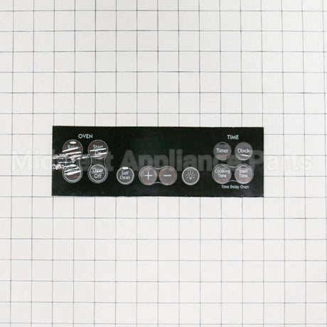 WB27K10118 GE Overlay T09-B Hp (Blk)