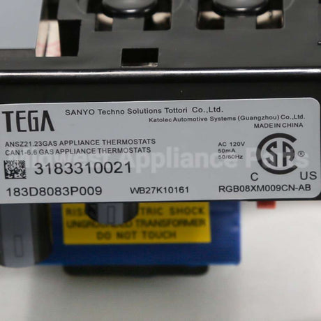 WB27K10161 GE Oven Electronic Range Control Erc3B