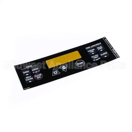 WB27K5337 GE Clock Plate-Black