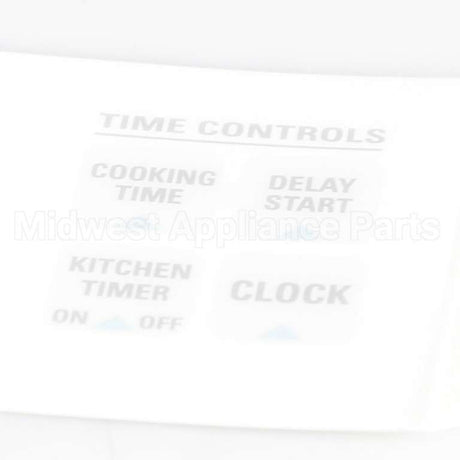 WB27K5338 GE Clock Plate-White