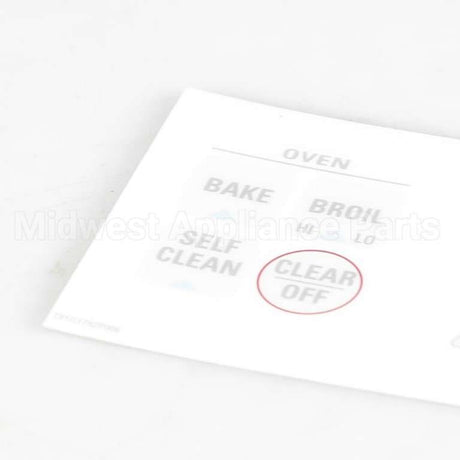 WB27K5338 GE Clock Plate-White