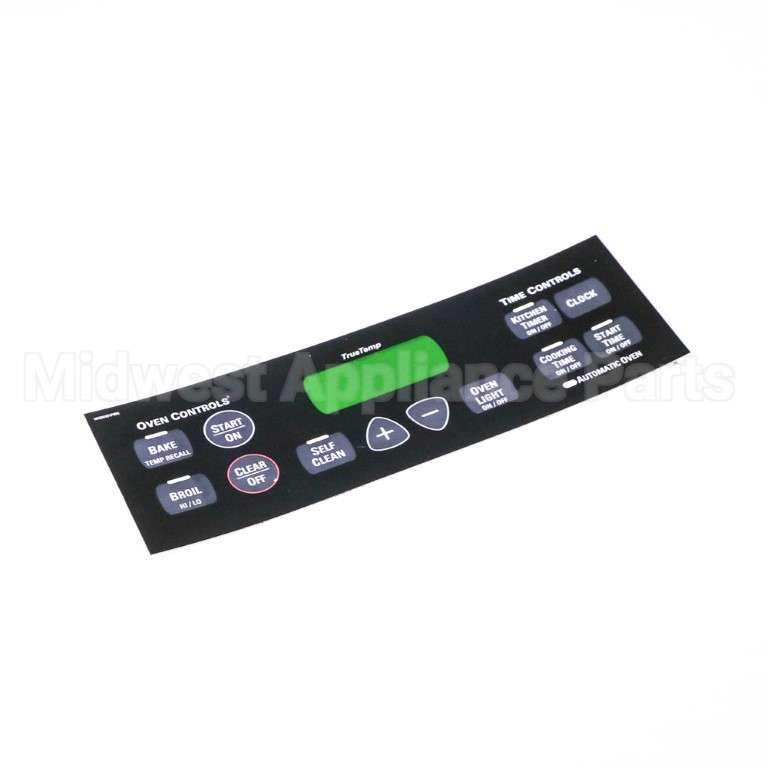 WB27T10675 GE Faceplate Graphics