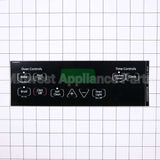 WB27T11013 GE Faceplate Graphics (Bk)