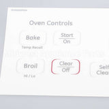 WB27T11014 GE Faceplate Graphics (Wh)