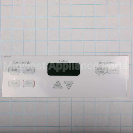 WB27T11090 GE Faceplate Graphics Asm