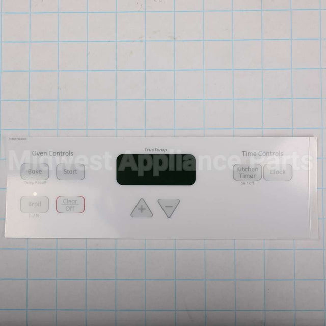 WB27T11090 GE Faceplate Graphics Asm