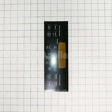 WB27T11229 GE Range Electronic Control Overlay - Black