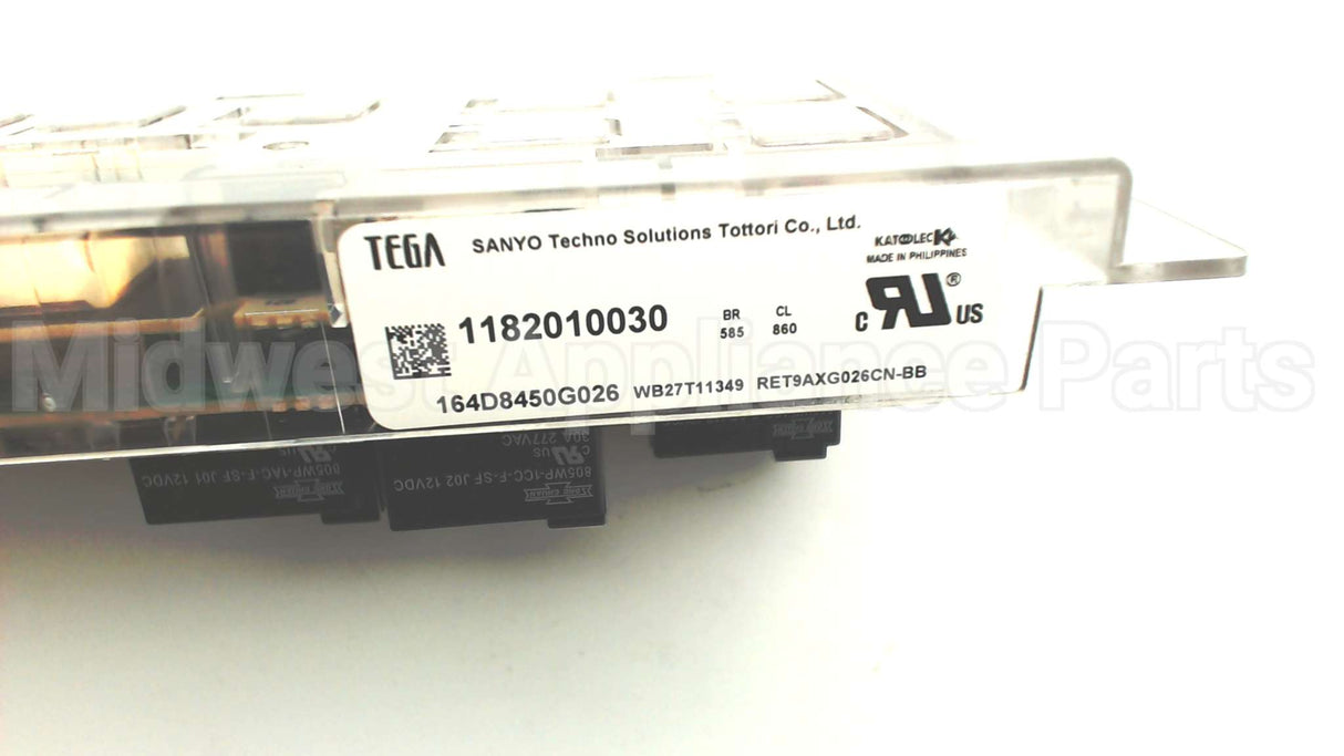 WB27T11349 GE Control Oven To9 (Elec)