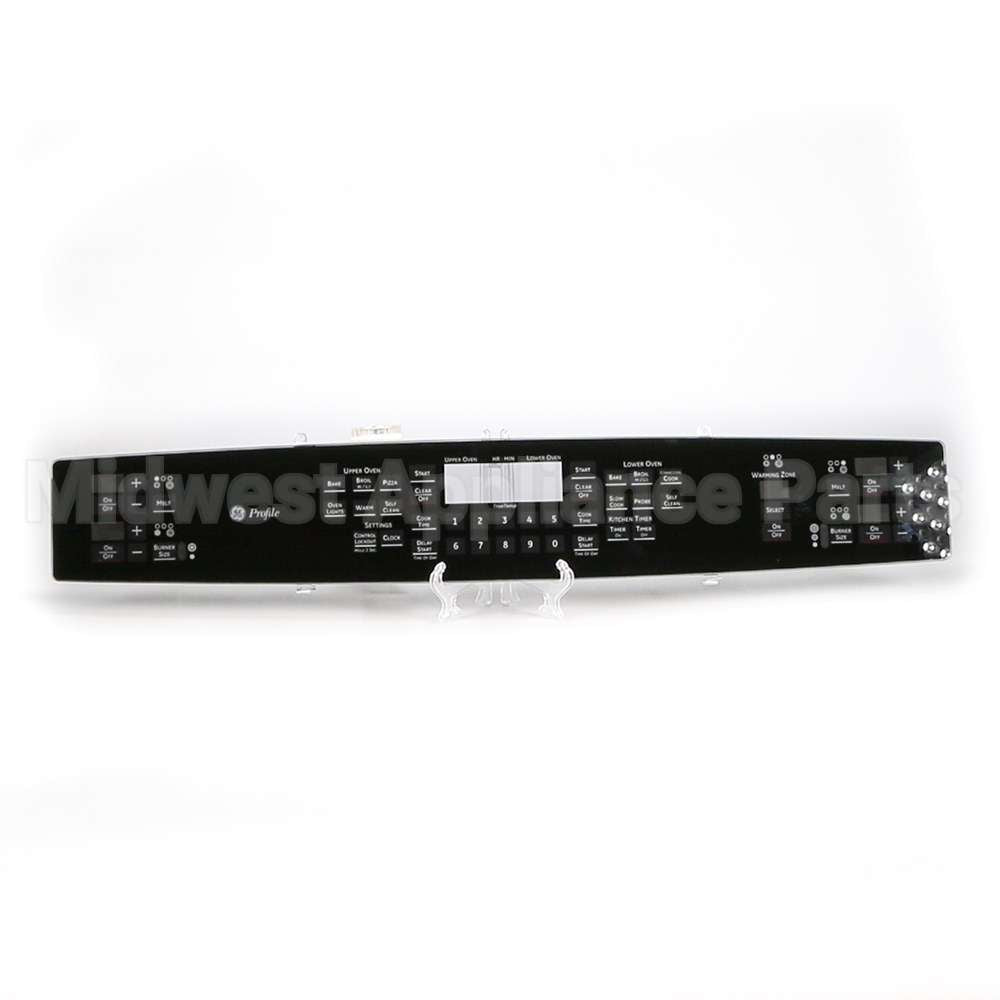 WB27T11380 GE Range Glass Control Panel