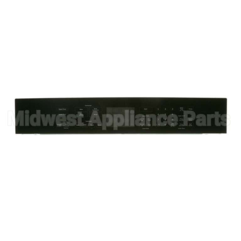 WB27T11483 GE Control Panel Glass Asm