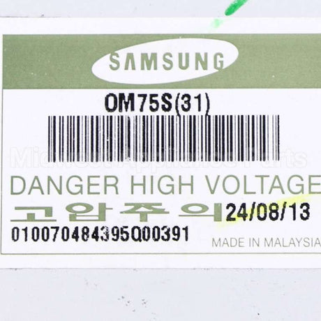 WB27X10585 GE Magnetron