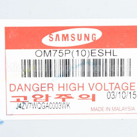 WB27X10880 GE Microwave Magnetron