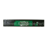 WB27X21762 GE Control Panel Glass Asm