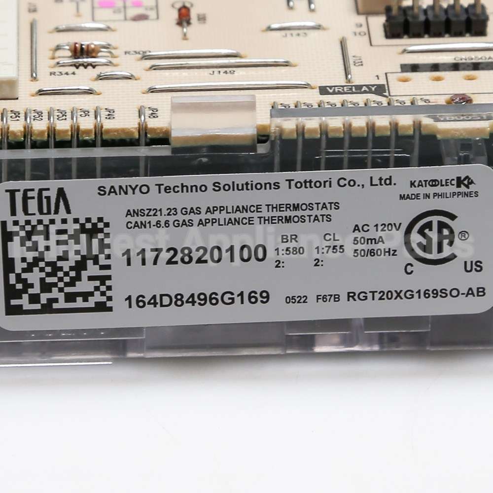 WB27X25334 GE Control Board T012 Ele