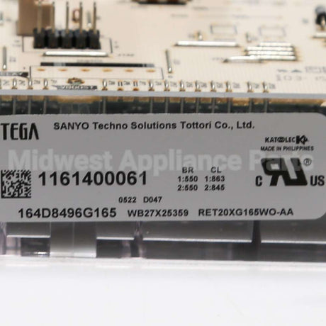 WB27X25359 GE Control Board T012 Ele