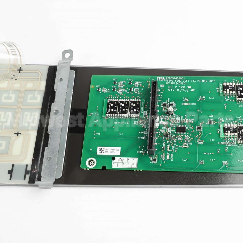 WB27X25800 GE Glass Cntl & Board Asm