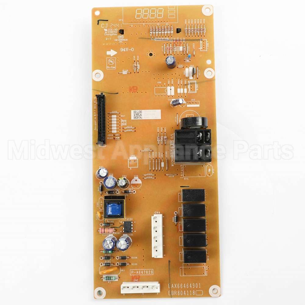 WB27X29801 GE Control Board With White Led