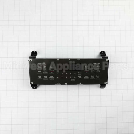 WB27X32810 GE Dorian Gray Overlay And Control White Le