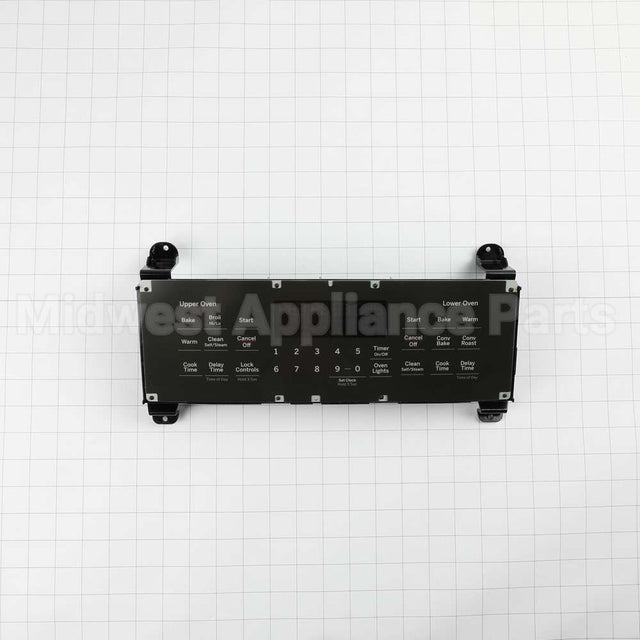 WB27X32810 GE Dorian Gray Overlay And Control White Le