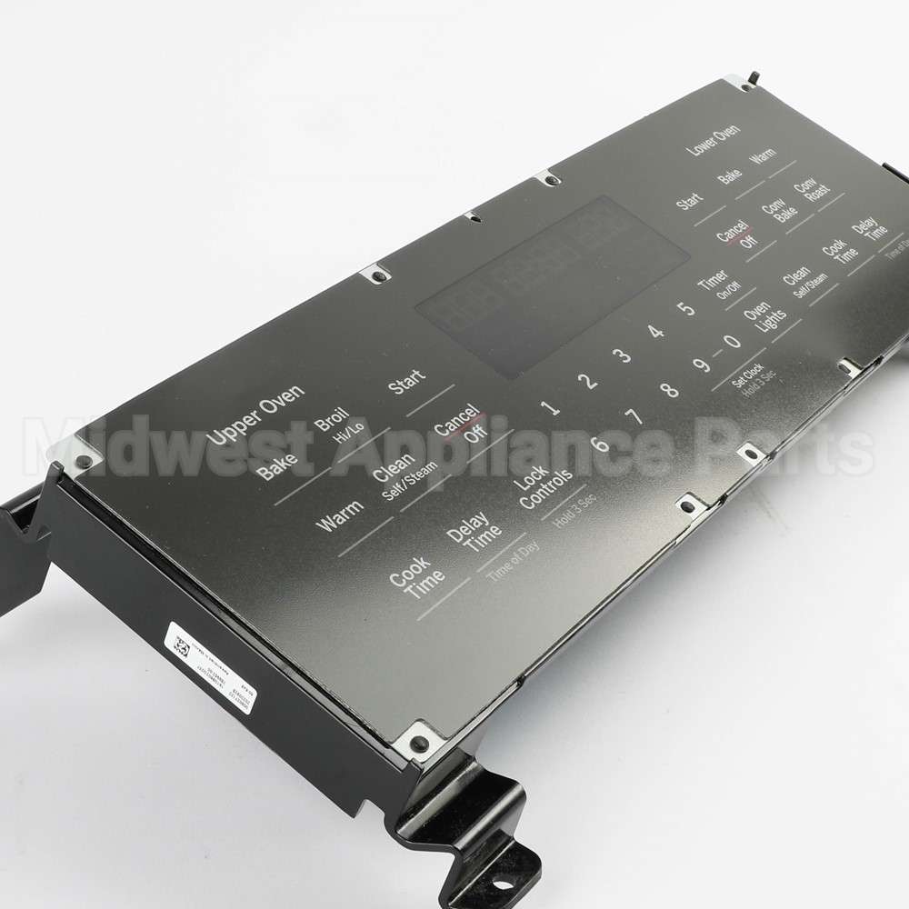 WB27X32810 GE Dorian Gray Overlay And Control White Le