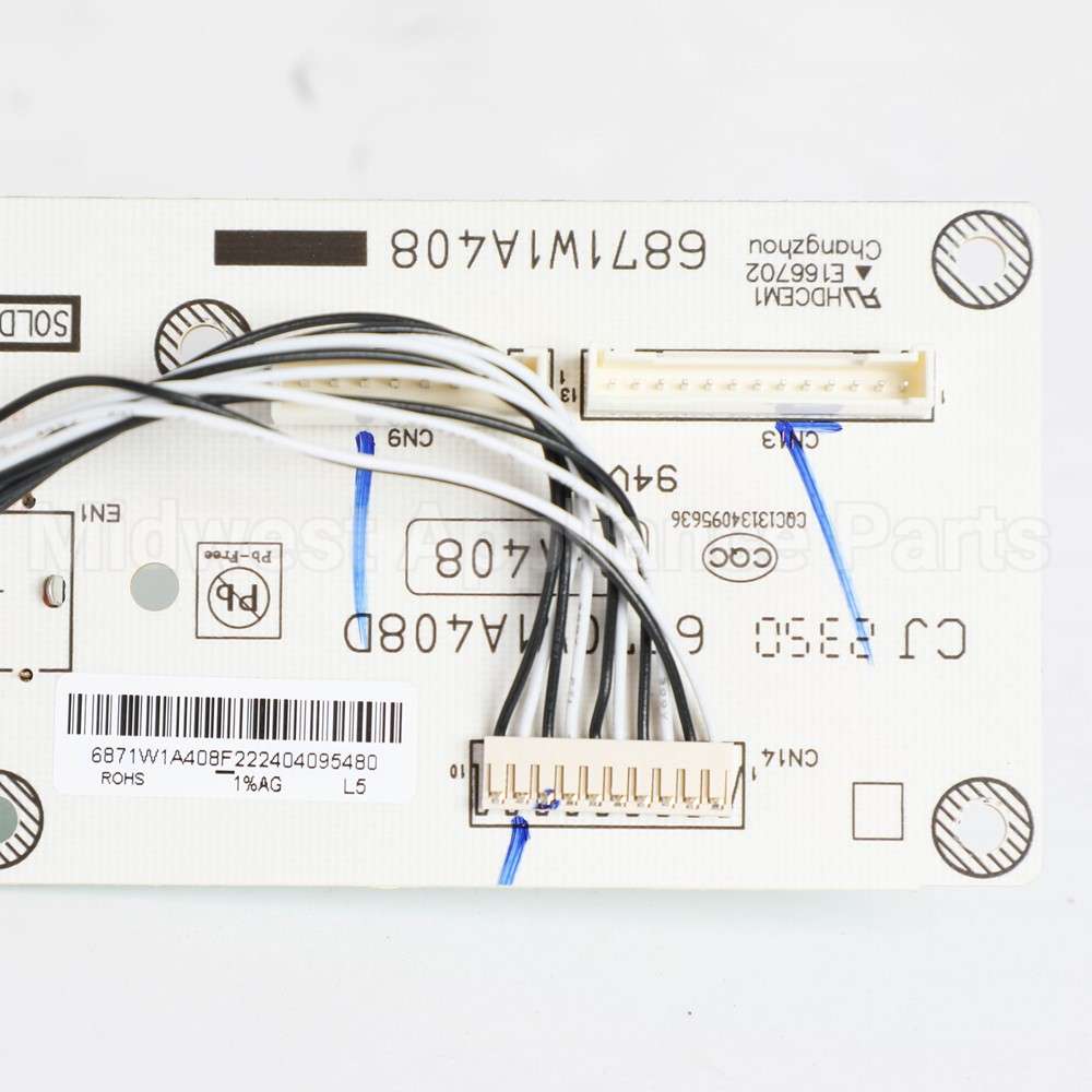 WB27X32846 GE Led (Encoder) Board