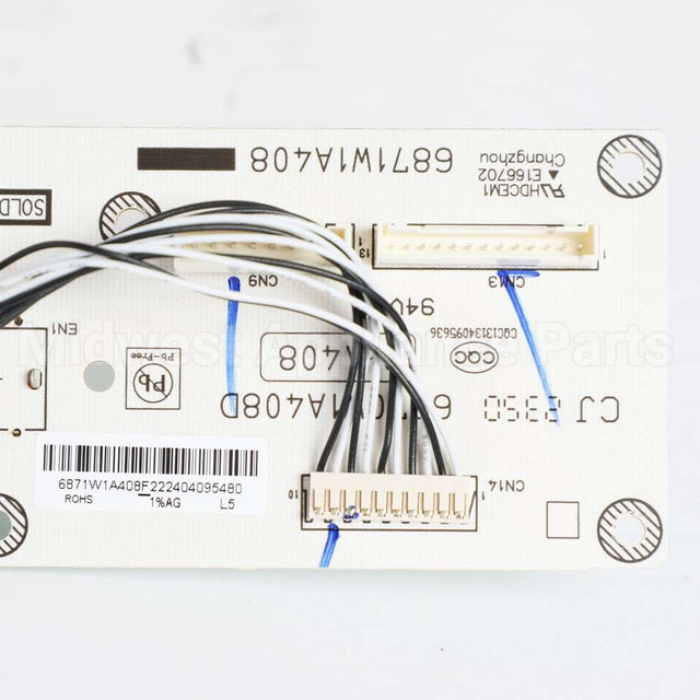 WB27X32846 GE Led (Encoder) Board