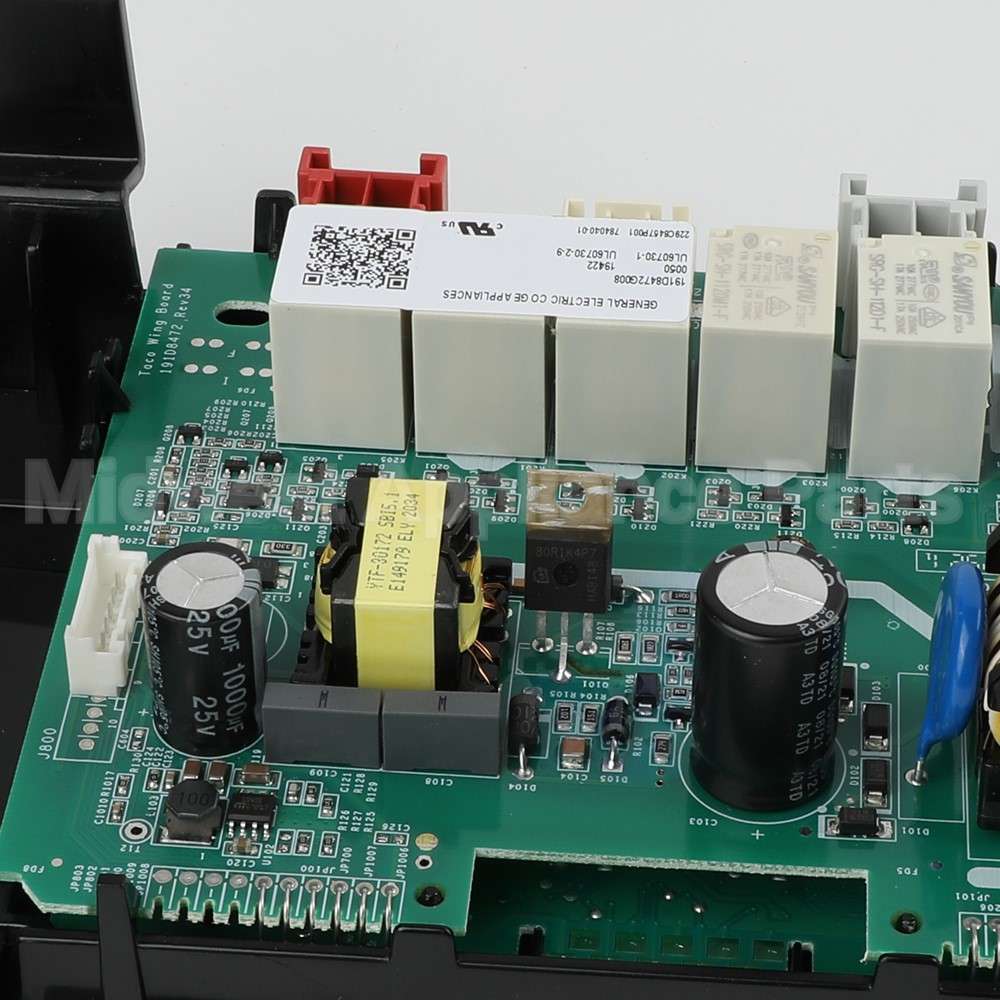 WB27X33134 GE Oven Control And Overlay Asm