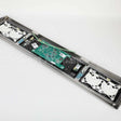 WB27X33633 GE Black Stainless Control Panel Overlay W/