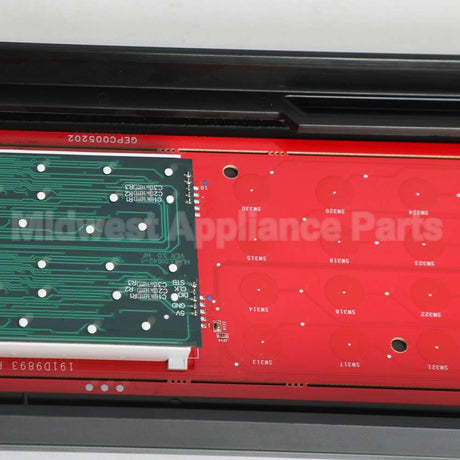 WB27X39836 GE Stainless Ui Lcd Control Panel