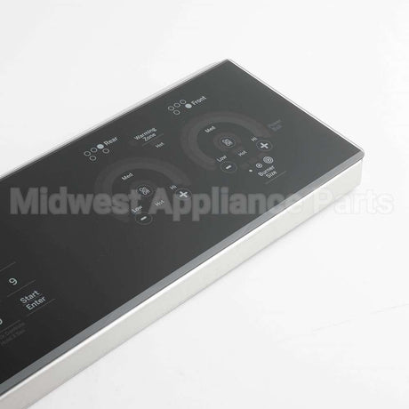 WB27X40488 GE Stainless Control Panel Overlay W/ Wifi Board