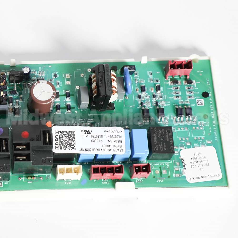 WB27X41906 GE Machine Control Rc17And Relay With Frame