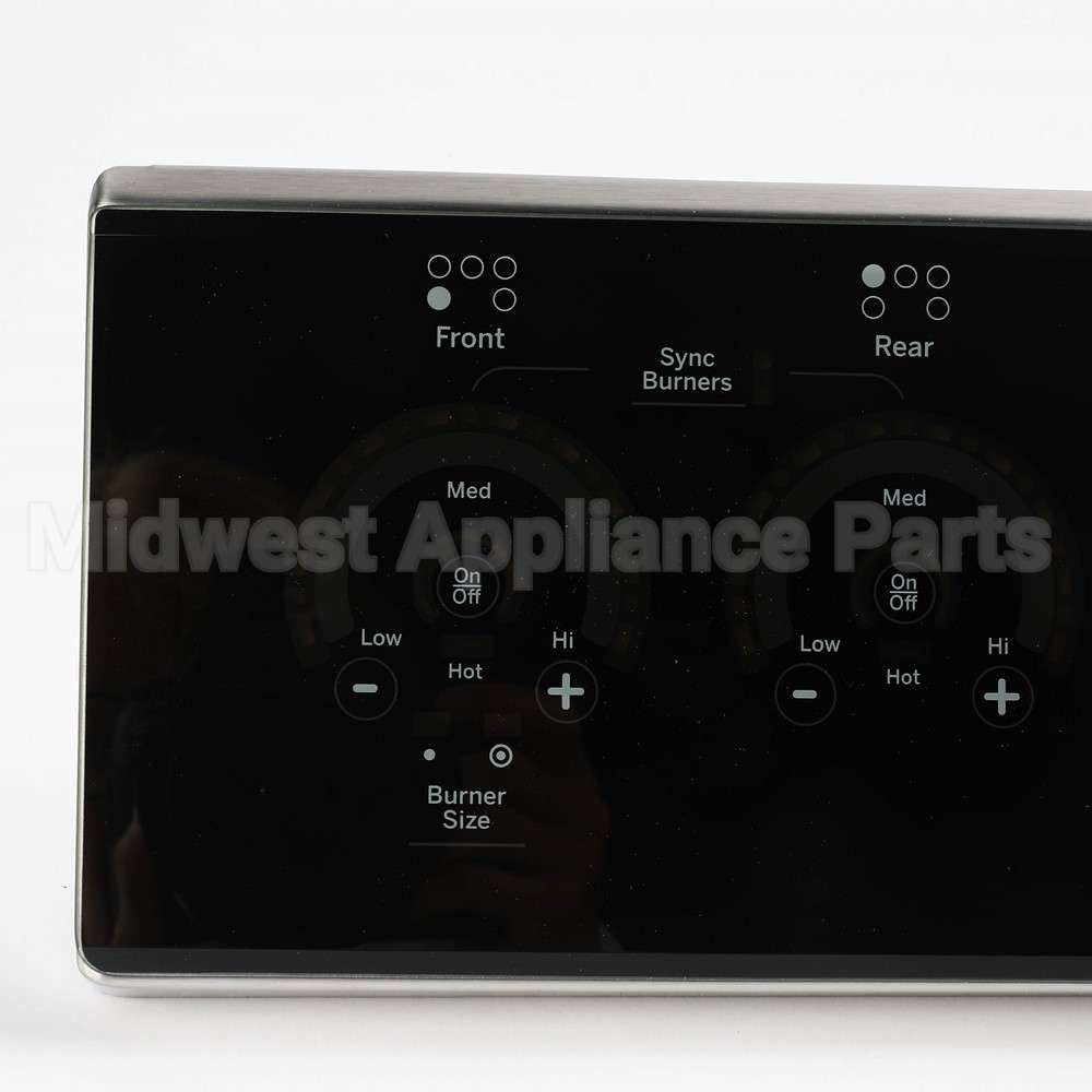 WB27X43578 GE Stainless Control Panel Overlay W/ Wifi
