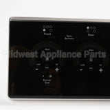 WB27X43578 GE Stainless Control Panel Overlay W/ Wifi
