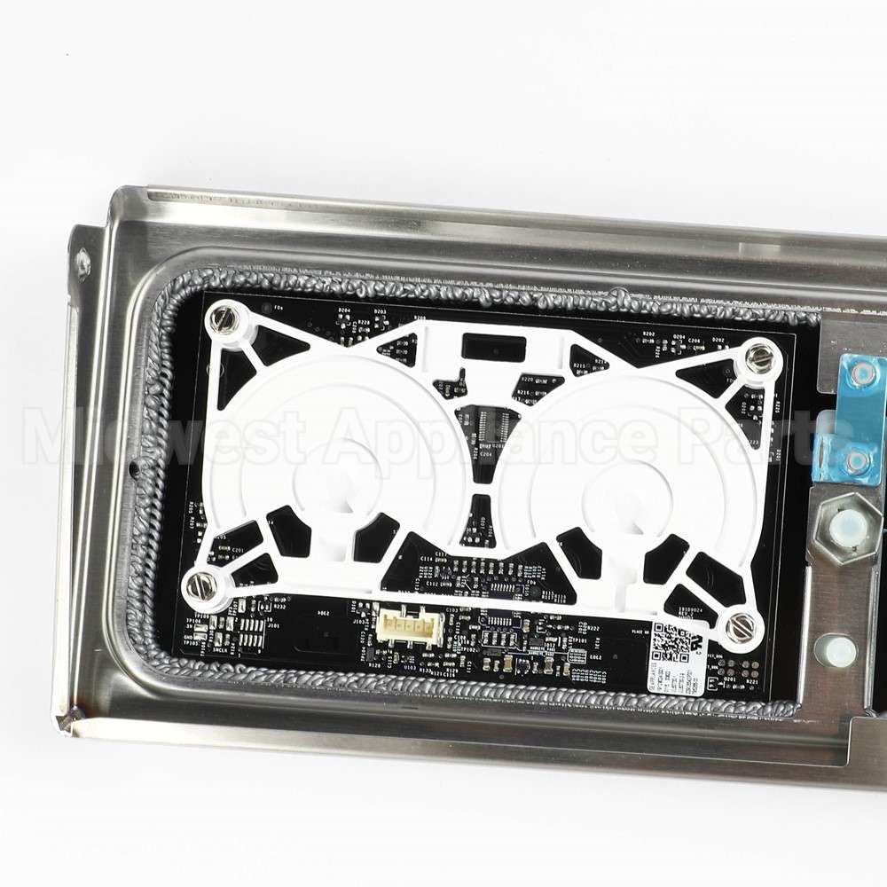WB27X43578 GE Stainless Control Panel Overlay W/ Wifi