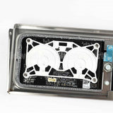 WB27X43578 GE Stainless Control Panel Overlay W/ Wifi
