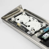 WB27X43579 GE Stainless Control Panel Overlay W/ Wifi
