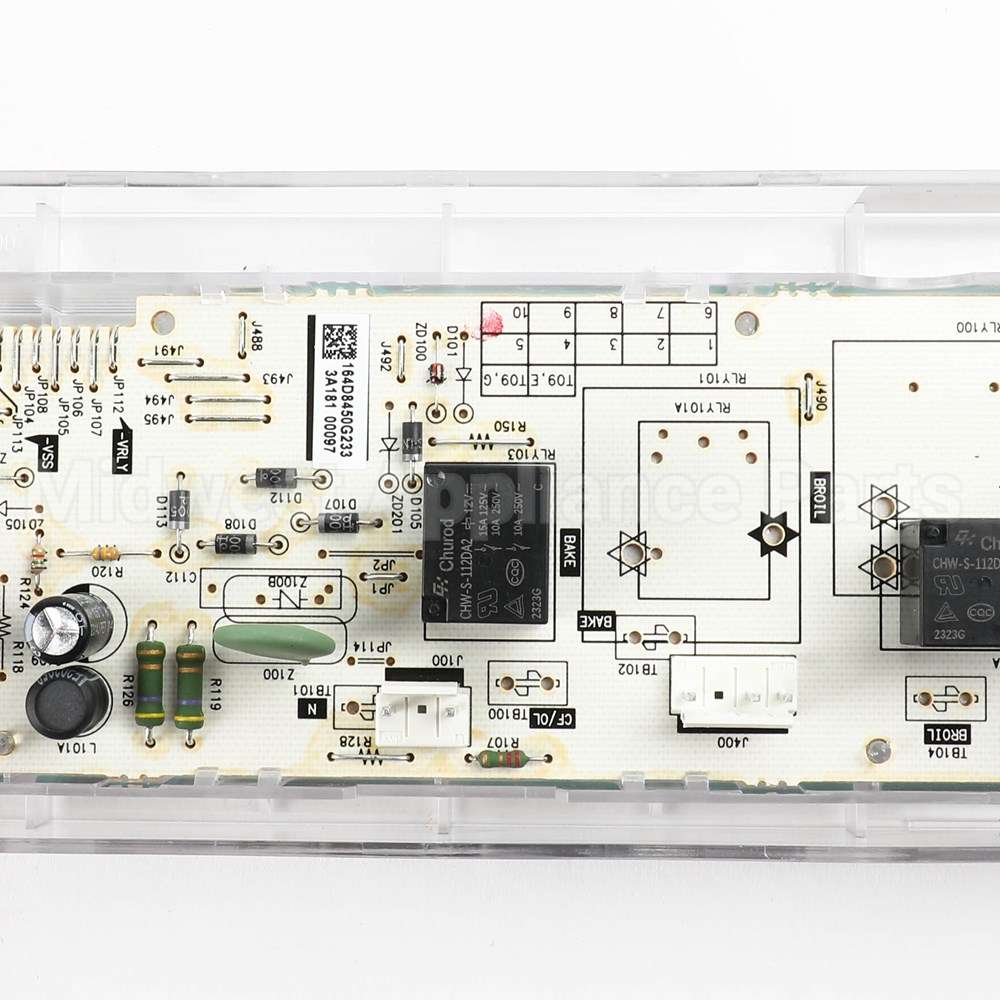 WB27X44728 GE Control Oven To9 (Gas)