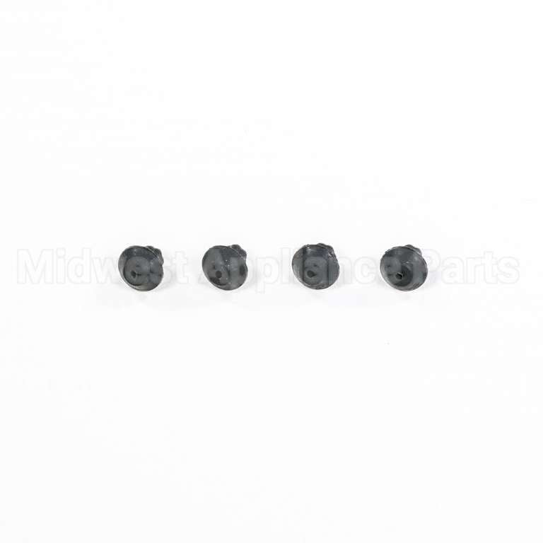 WB2K101 GE Gas Range Grate Rubber Feet - Set Of 4