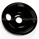 WB31M19 GE Elec Range Black 8 Inch Prcln. Drip Bowl