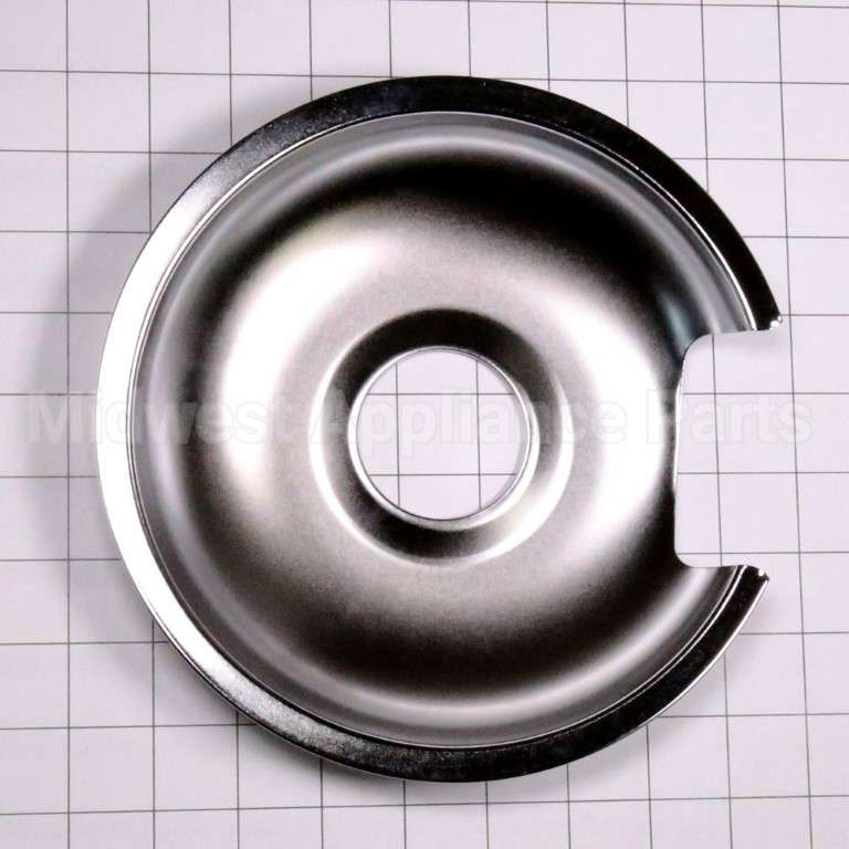 WB32X10013 GE Range 8 Drip Bowl - Hinged Chrome